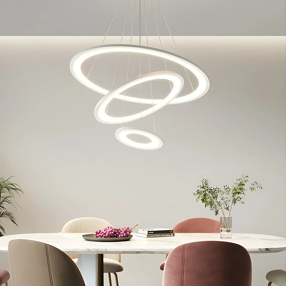 flairel Creative Minimalist Ring Chandelier