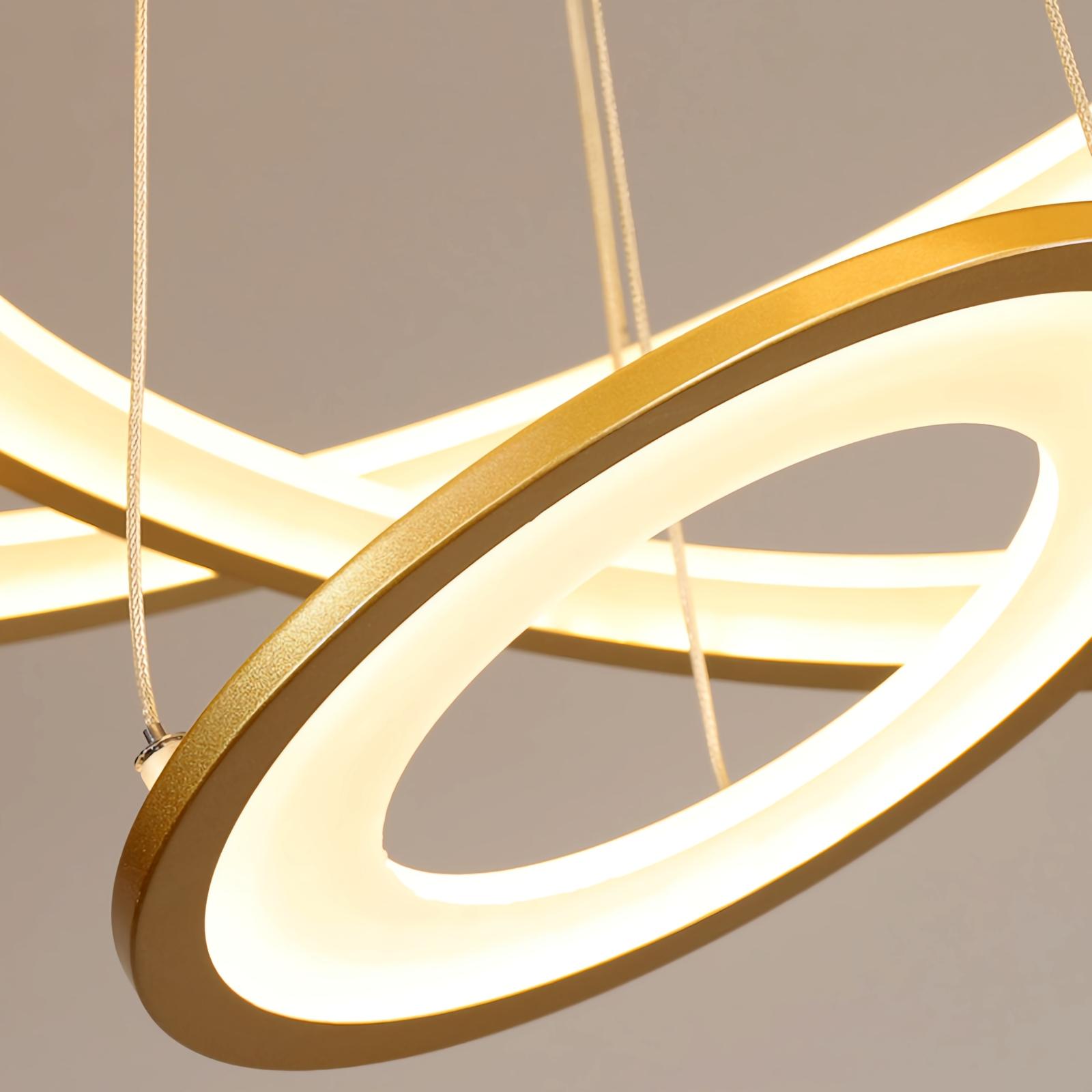 flairel Creative Minimalist Ring Chandelier