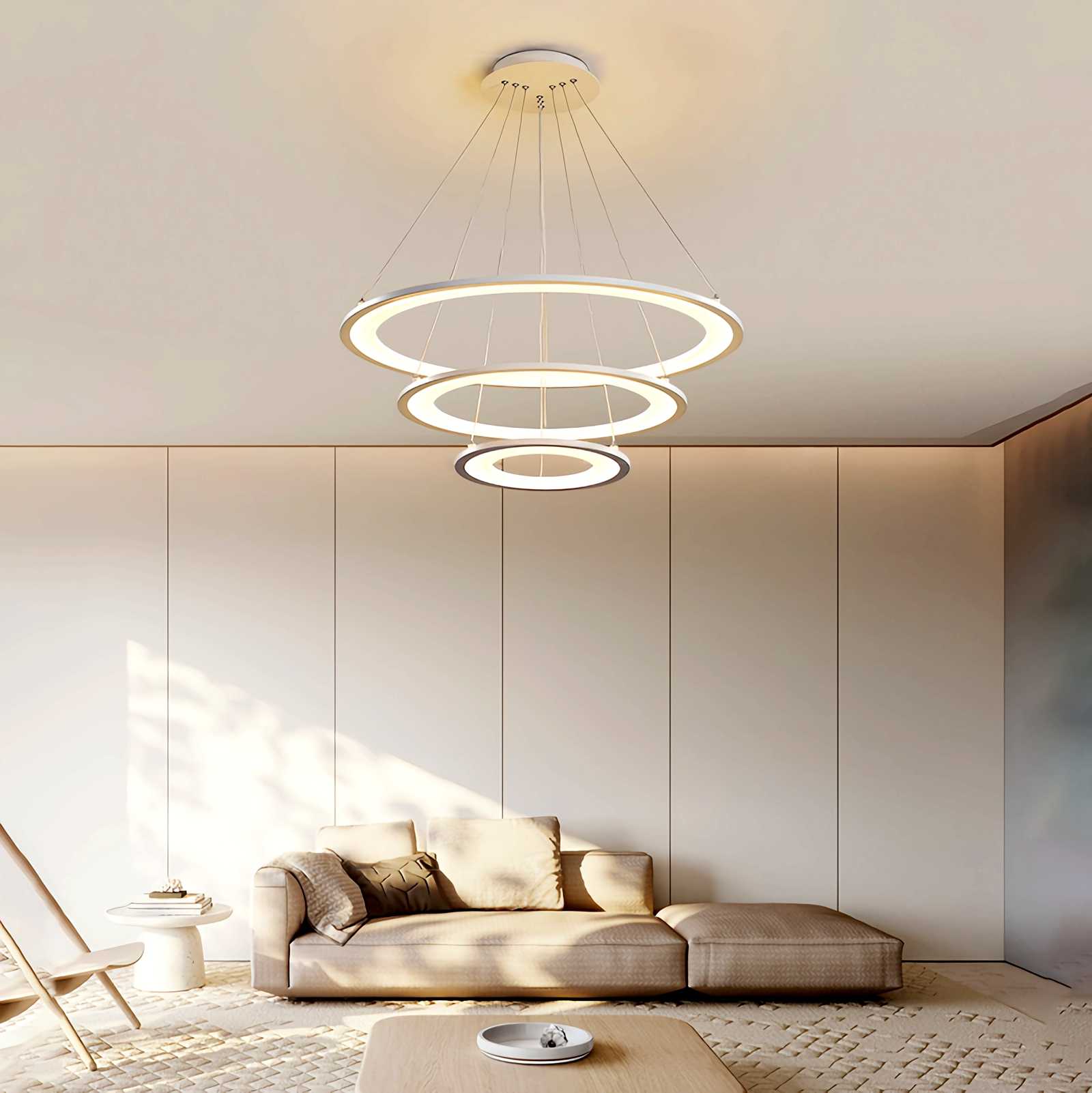 flairel Creative Minimalist Ring Chandelier