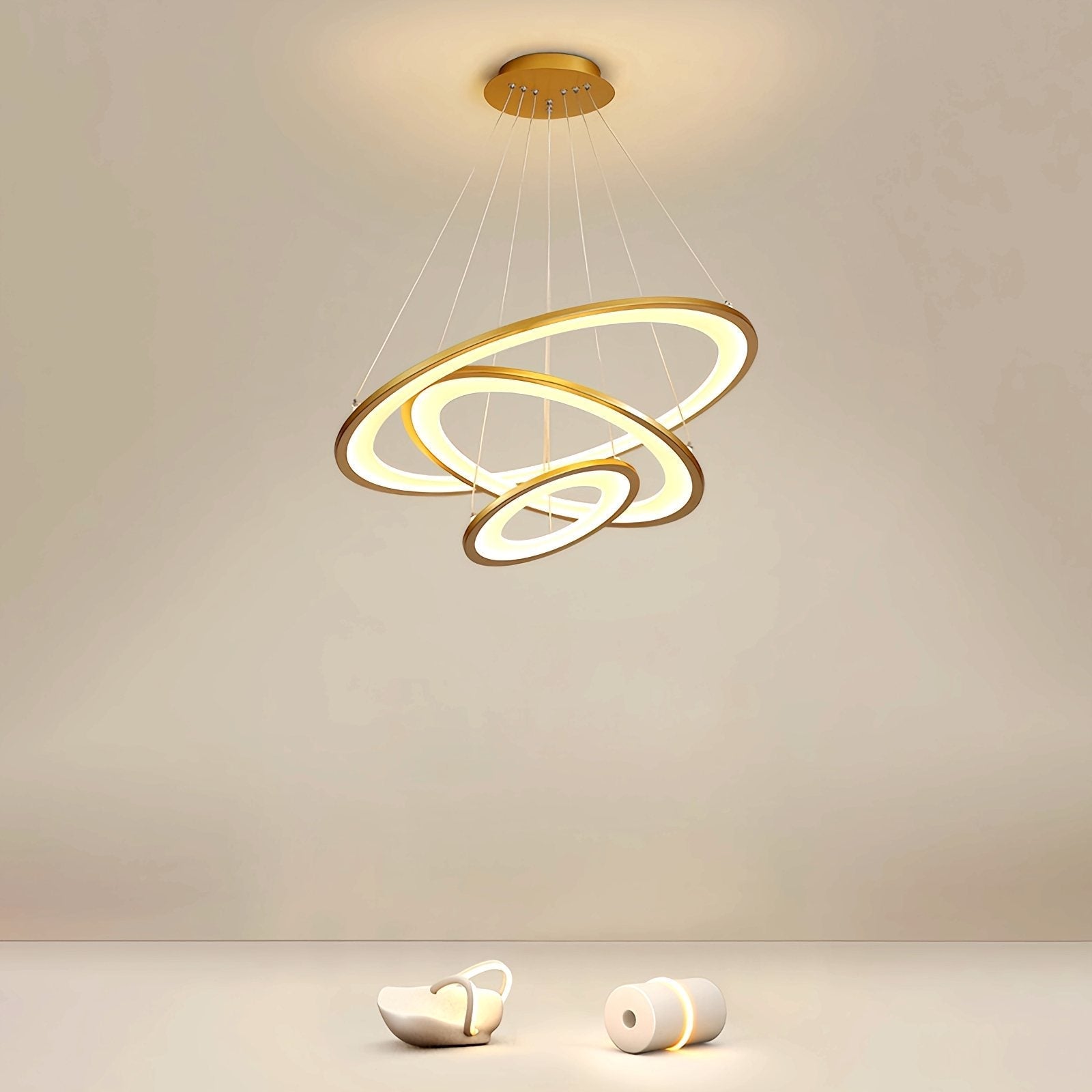flairel Creative Minimalist Ring Chandelier