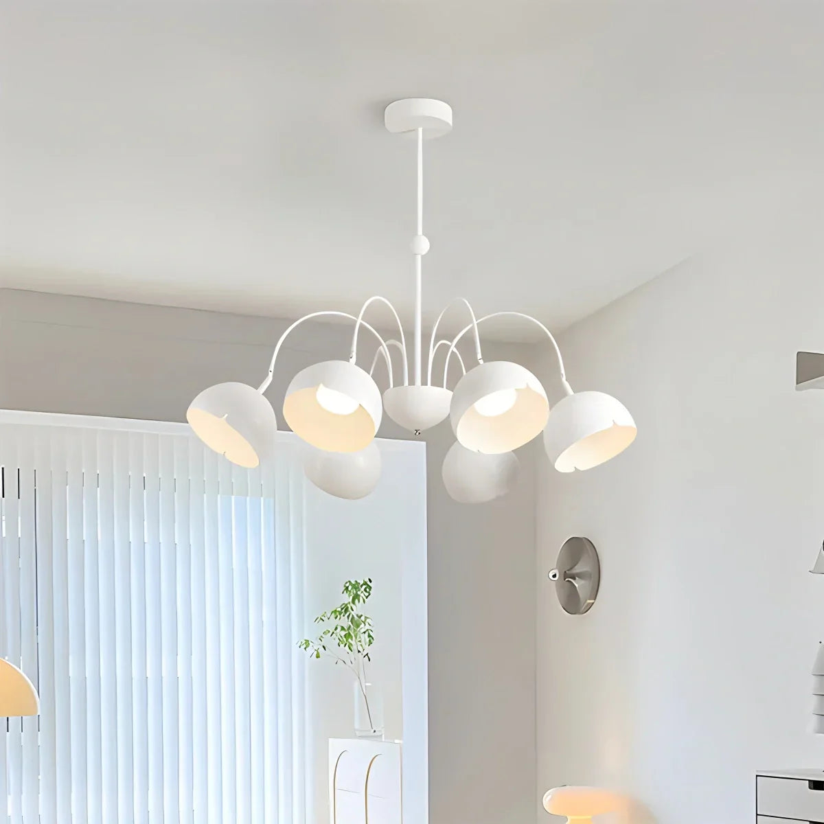 flairel French Flower Shaped Chandelier