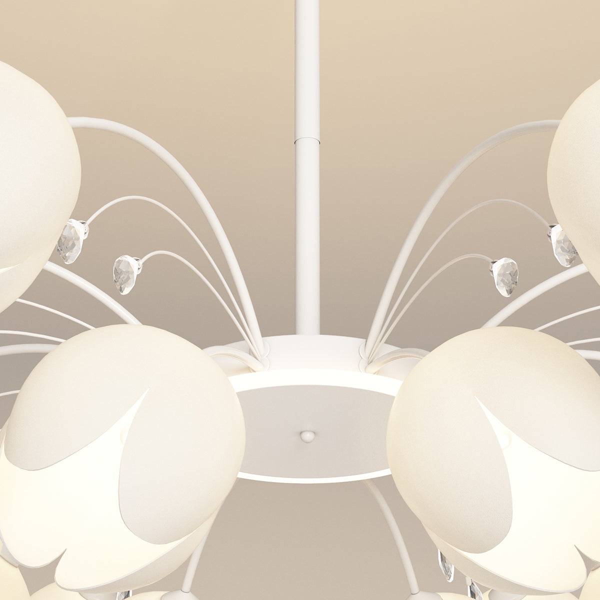 flairel Nordic Simple Flower Chandelier