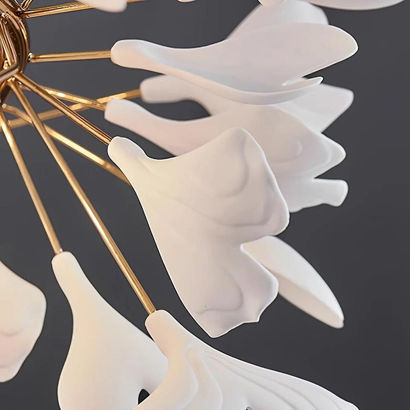 flairel Ginkgo Chandelier-A for Bedroom Living Room