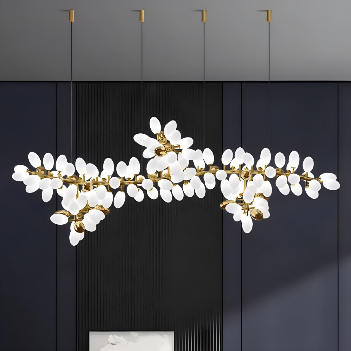 flairel Nordic Grape Shape Chandelier