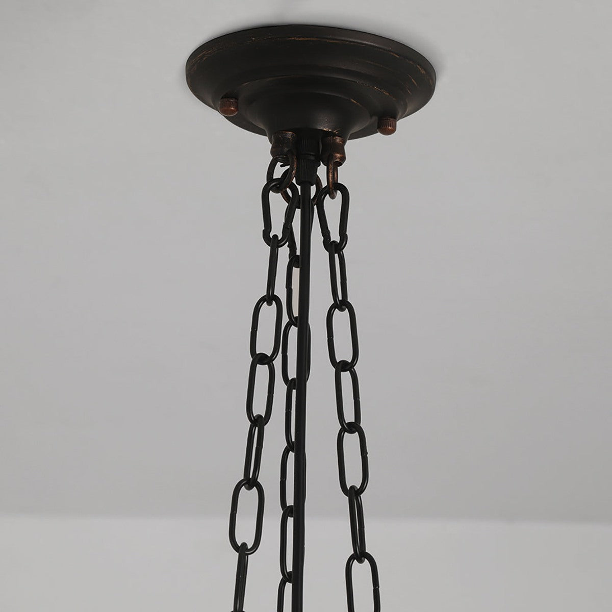 flairel Hailie Vintage French Dome Pendant Light for Living Room