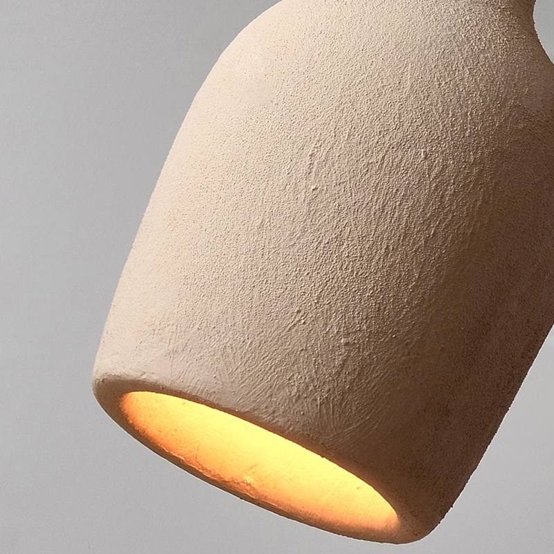 flairel Simple Gypsum Pendant Lights for Dining Room