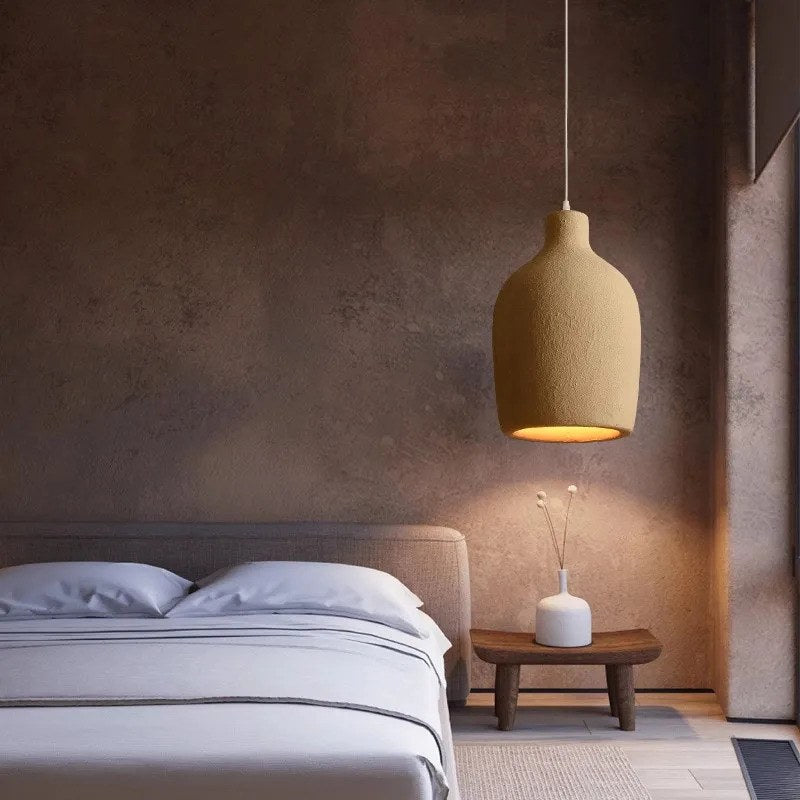 flairel Simple Gypsum Pendant Lights for Dining Room