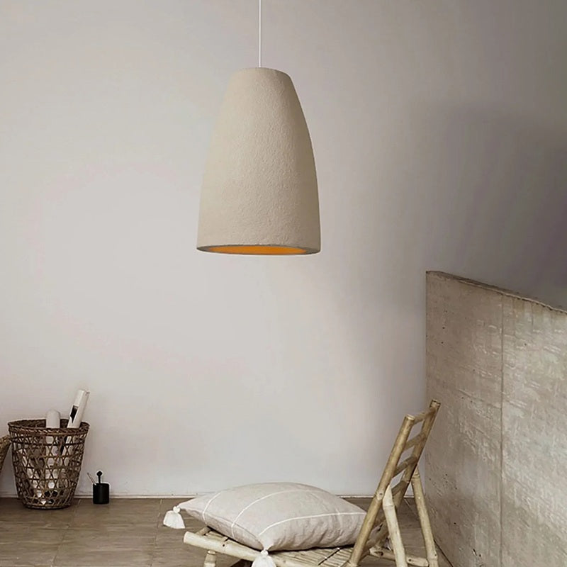 flairel Simple Gypsum Pendant Lights for Dining Room