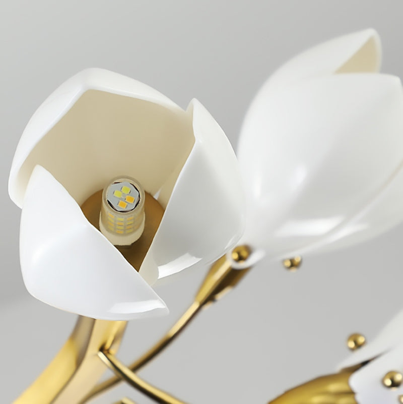 flairel Ceramics Magnolia Chandelier