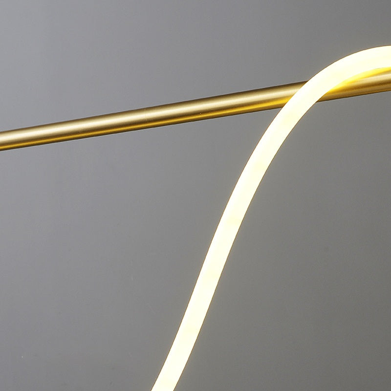 flairel Modern Long Hose Led Pendant Light for Dining Room
