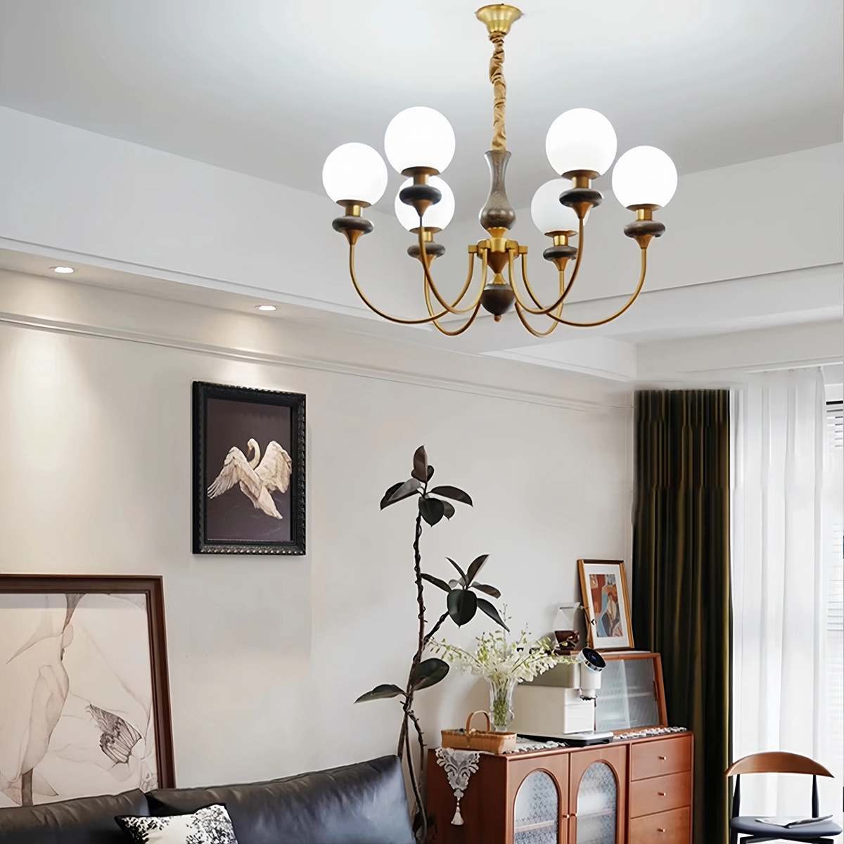flairel Modern Luxury Metal Chandelier