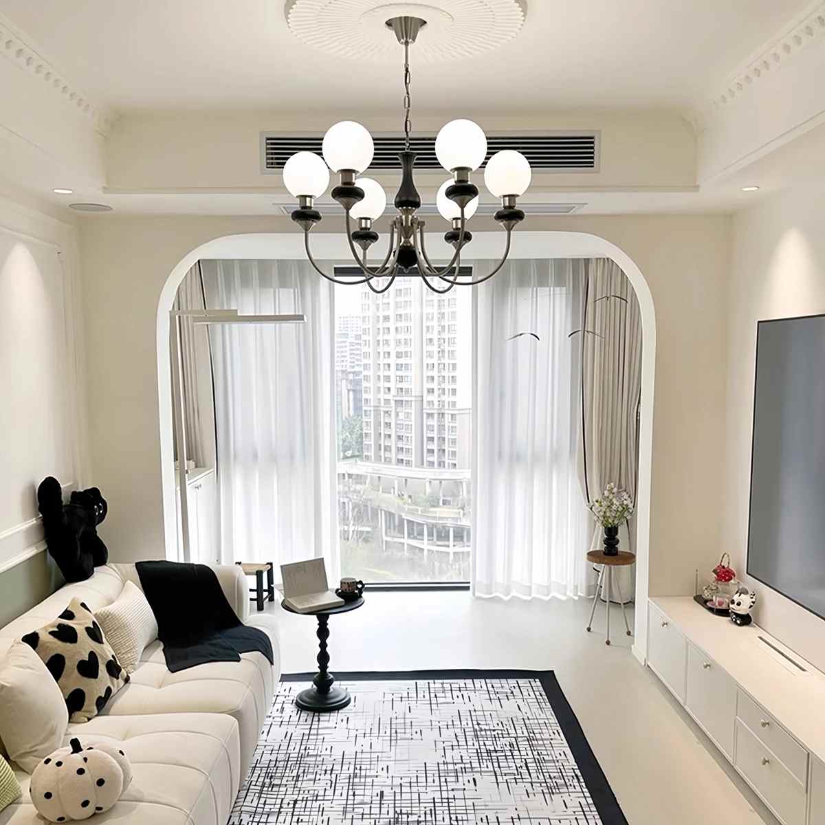 flairel Modern Luxury Metal Chandelier