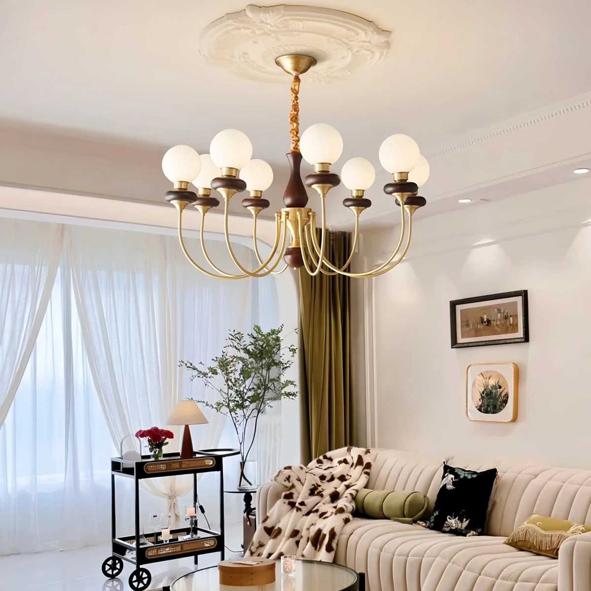 flairel Modern Luxury Metal Chandelier