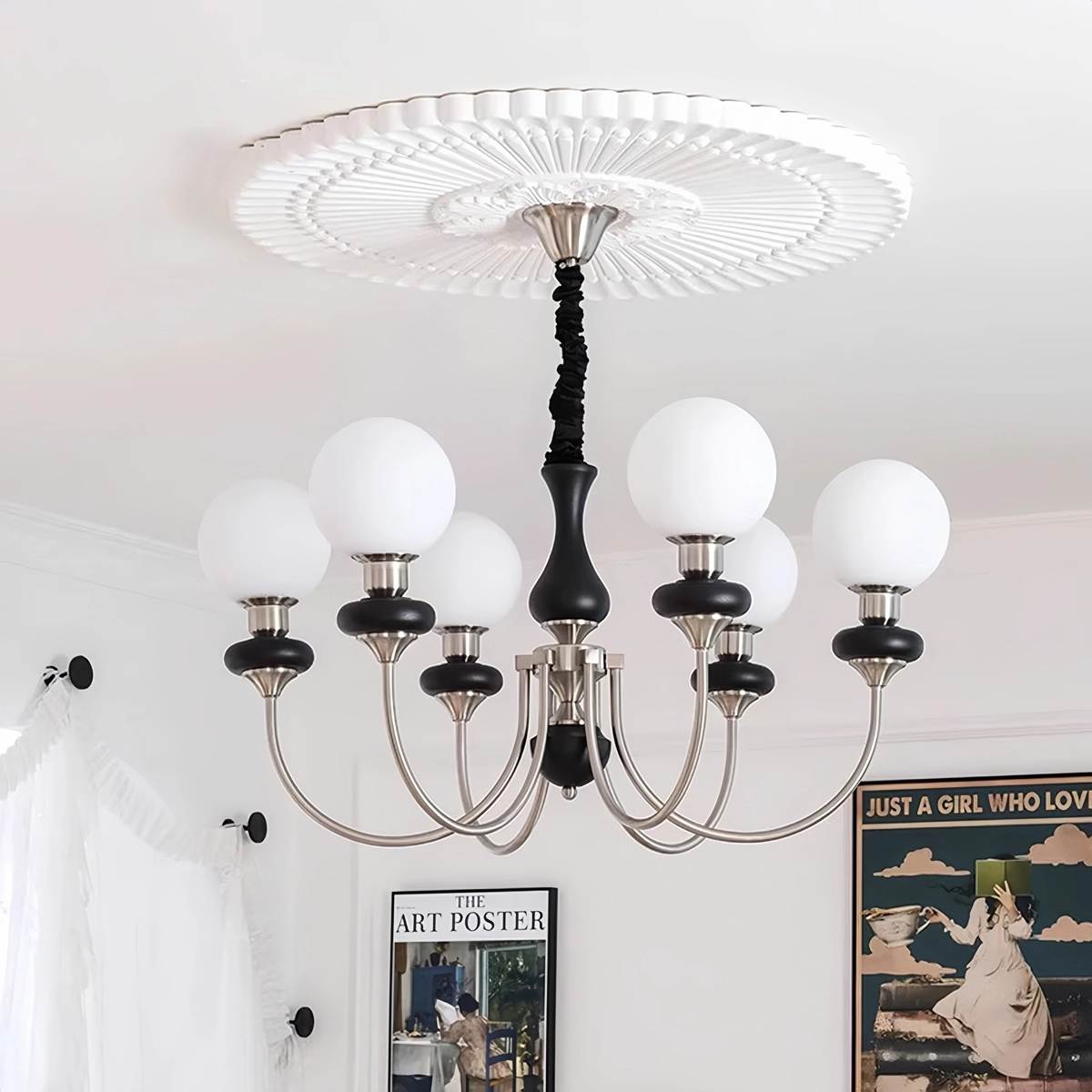 flairel Modern Luxury Metal Chandelier