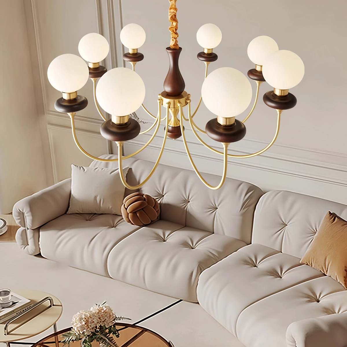 flairel Modern Luxury Metal Chandelier