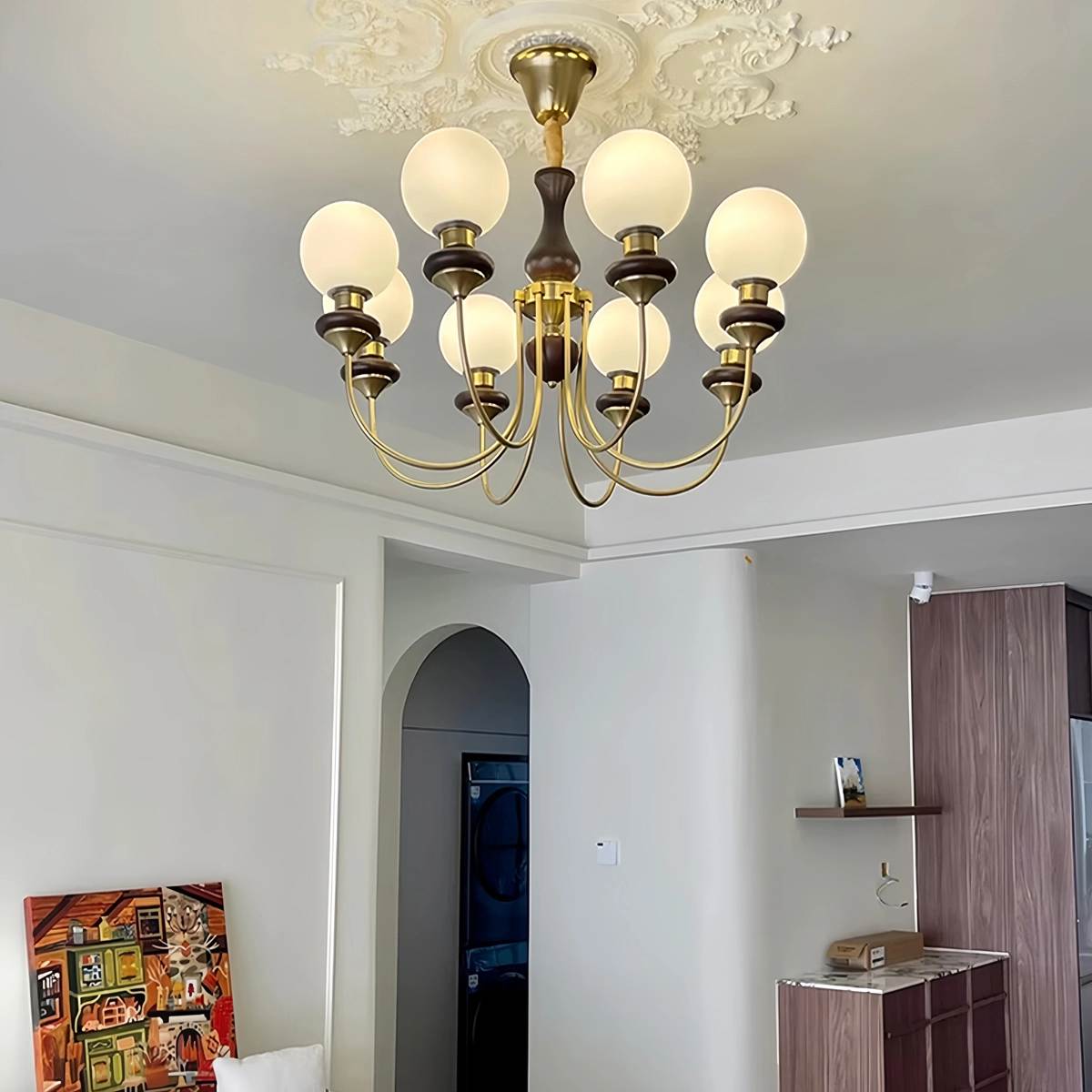 flairel Modern Luxury Metal Chandelier
