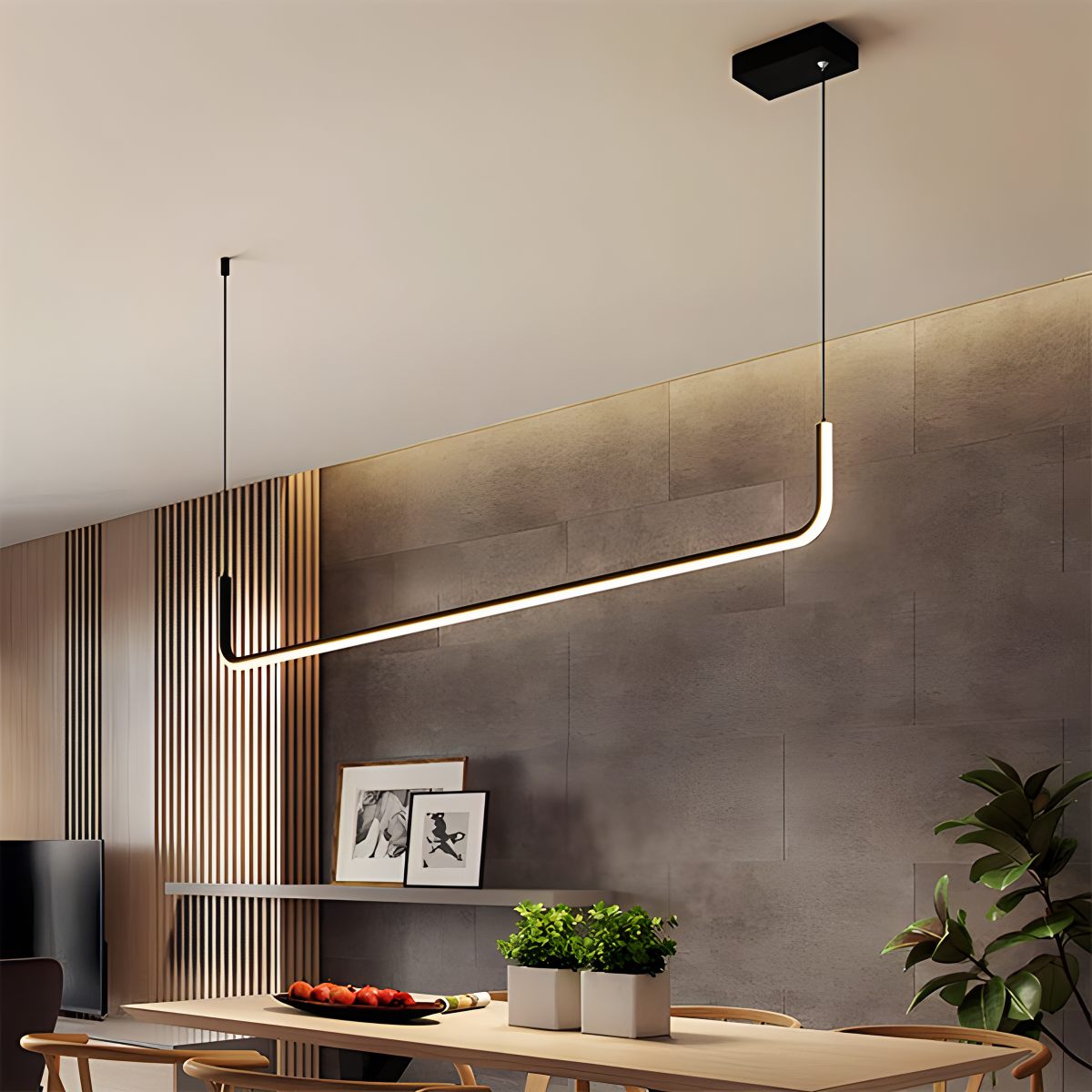 flairel Modern LED Ceiling Chandelier for Living Room