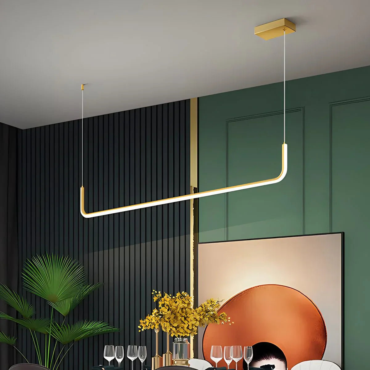 flairel Modern LED Ceiling Chandelier for Living Room