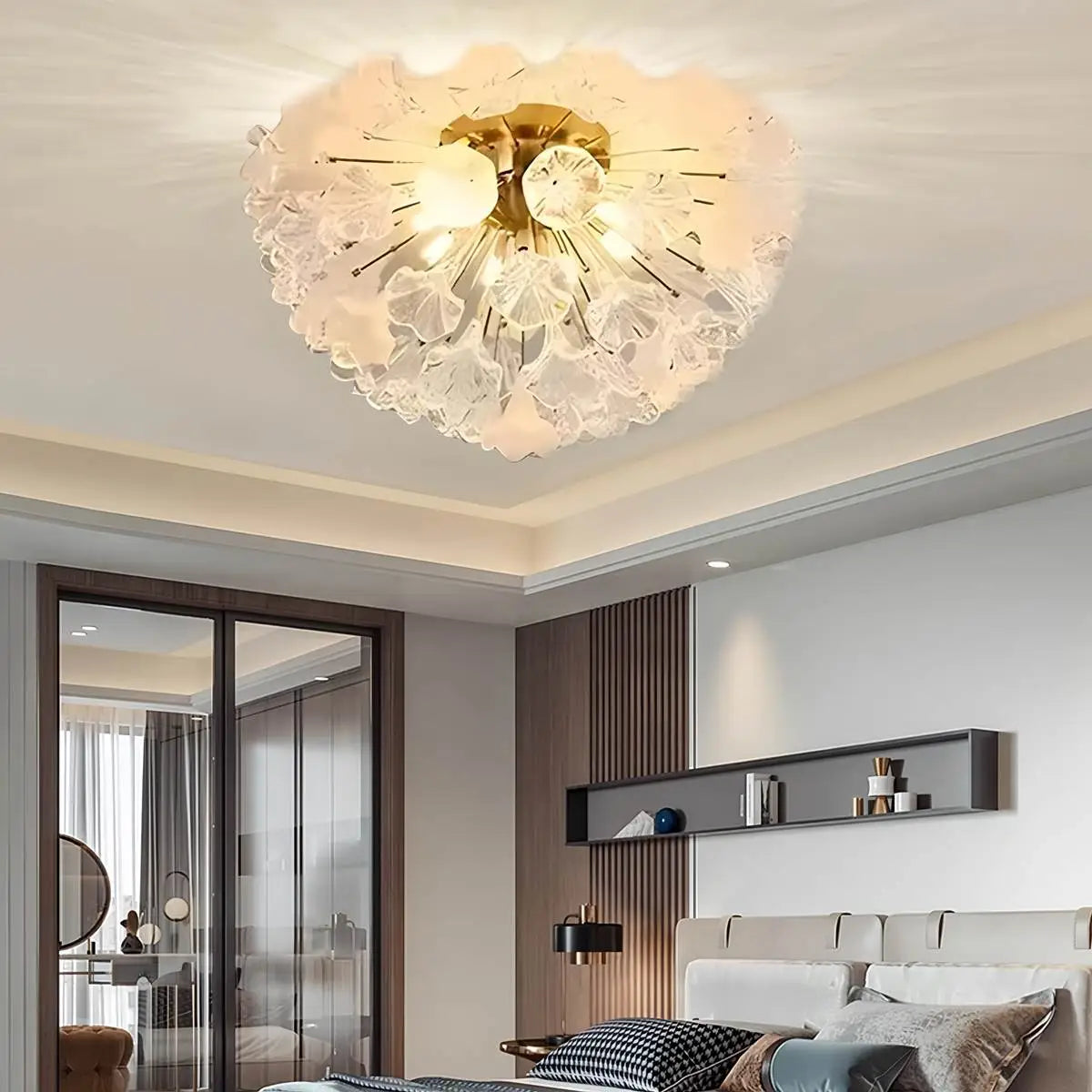 flairel Nordic Light Luxury Ring Creative Chandelier