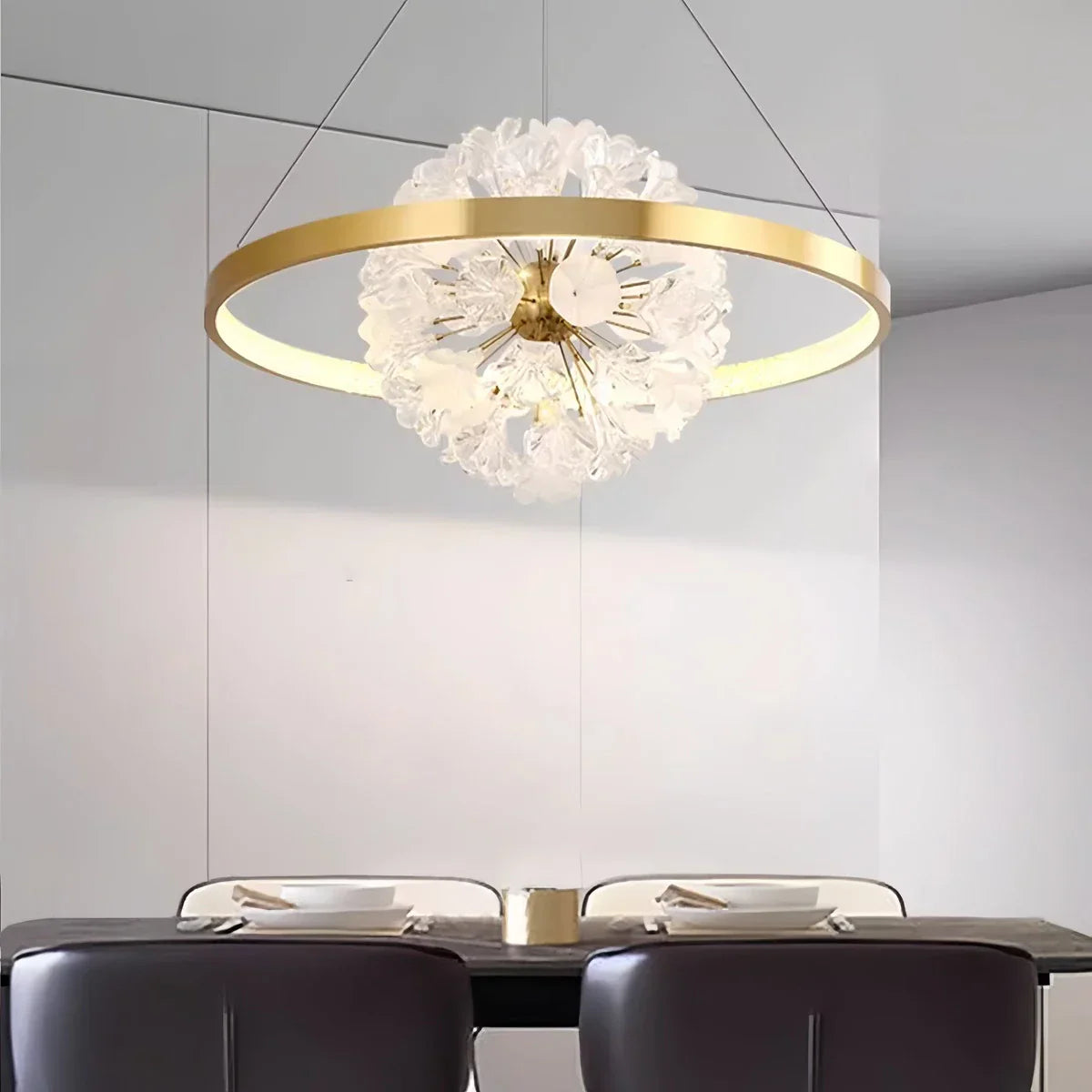 flairel Nordic Light Luxury Ring Creative Chandelier