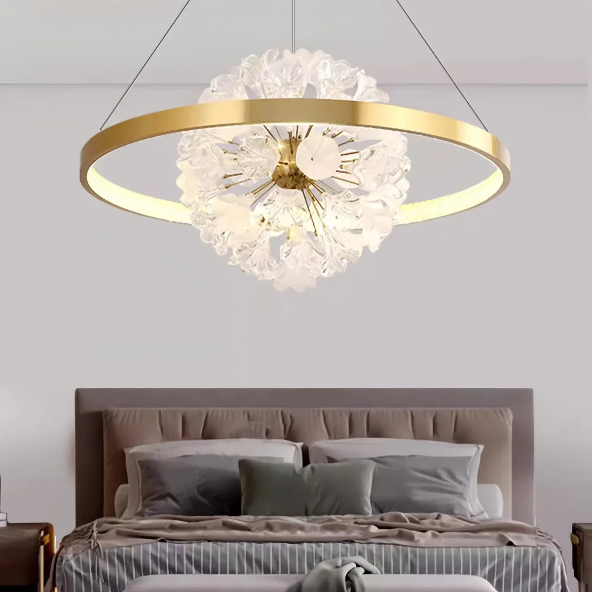 flairel Nordic Light Luxury Ring Creative Chandelier