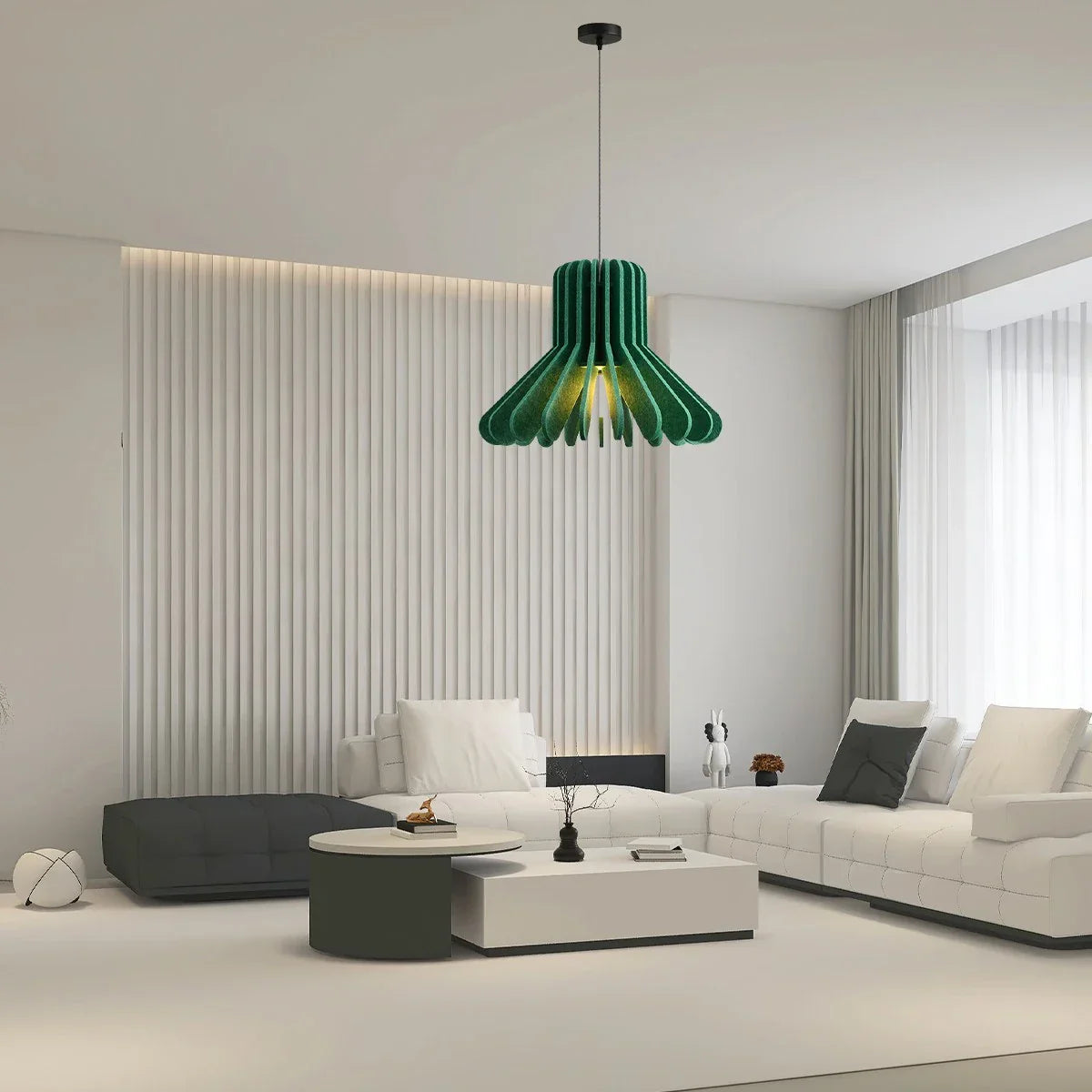 flairel Nordic Octopus Felt Acoustic Pendant Light