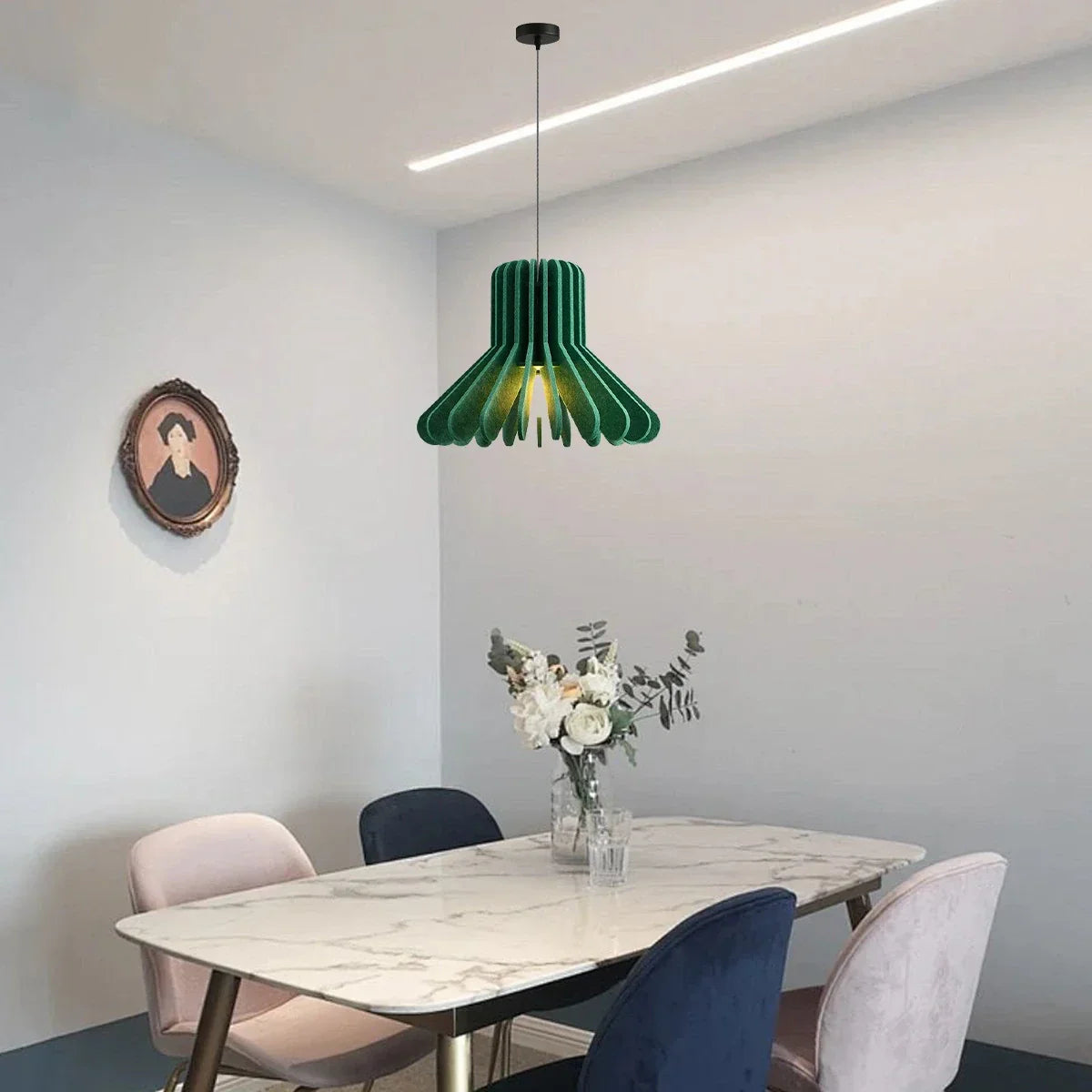 flairel Nordic Octopus Felt Acoustic Pendant Light
