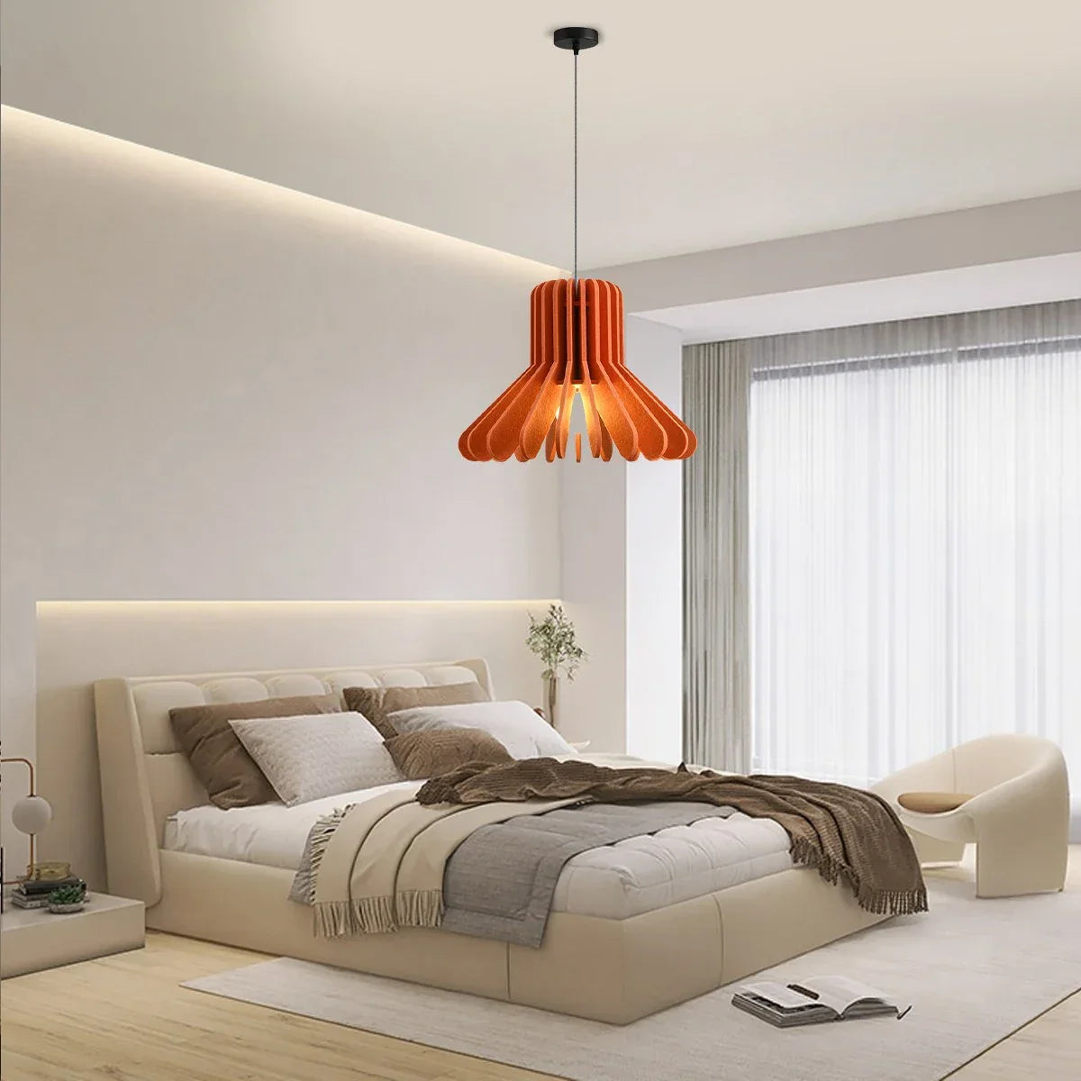 flairel Nordic Octopus Felt Acoustic Pendant Light