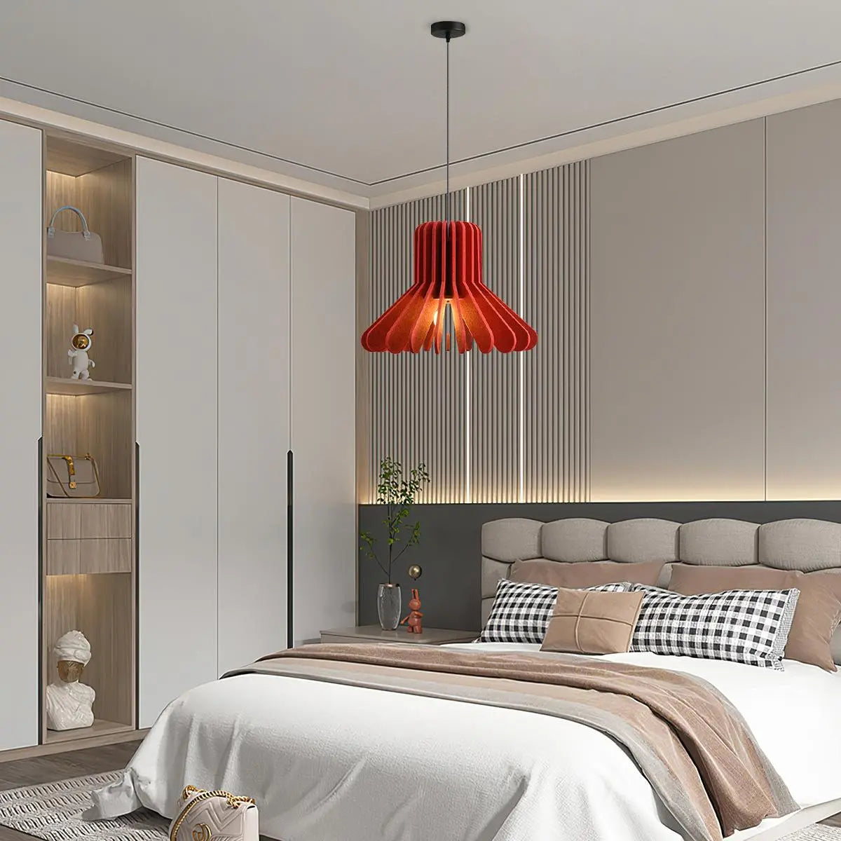 flairel Nordic Octopus Felt Acoustic Pendant Light