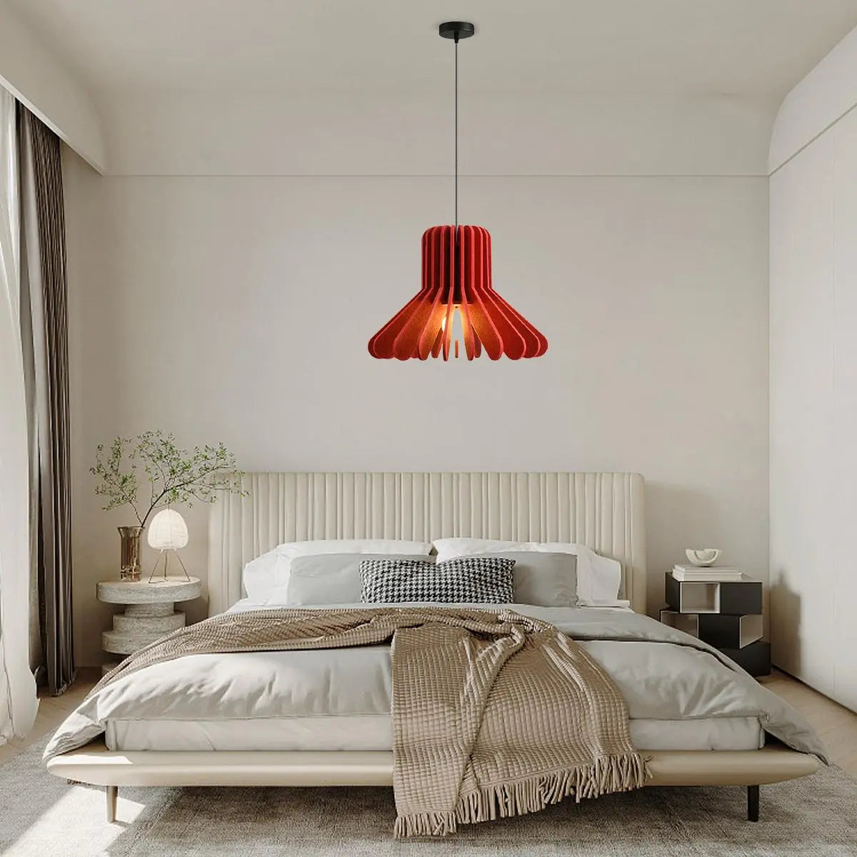 flairel Nordic Octopus Felt Acoustic Pendant Light