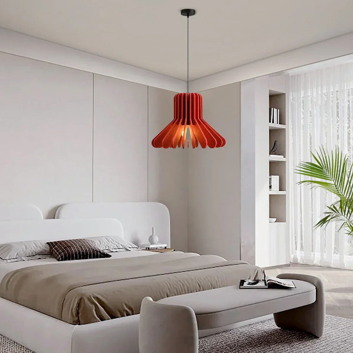 flairel Nordic Octopus Felt Acoustic Pendant Light