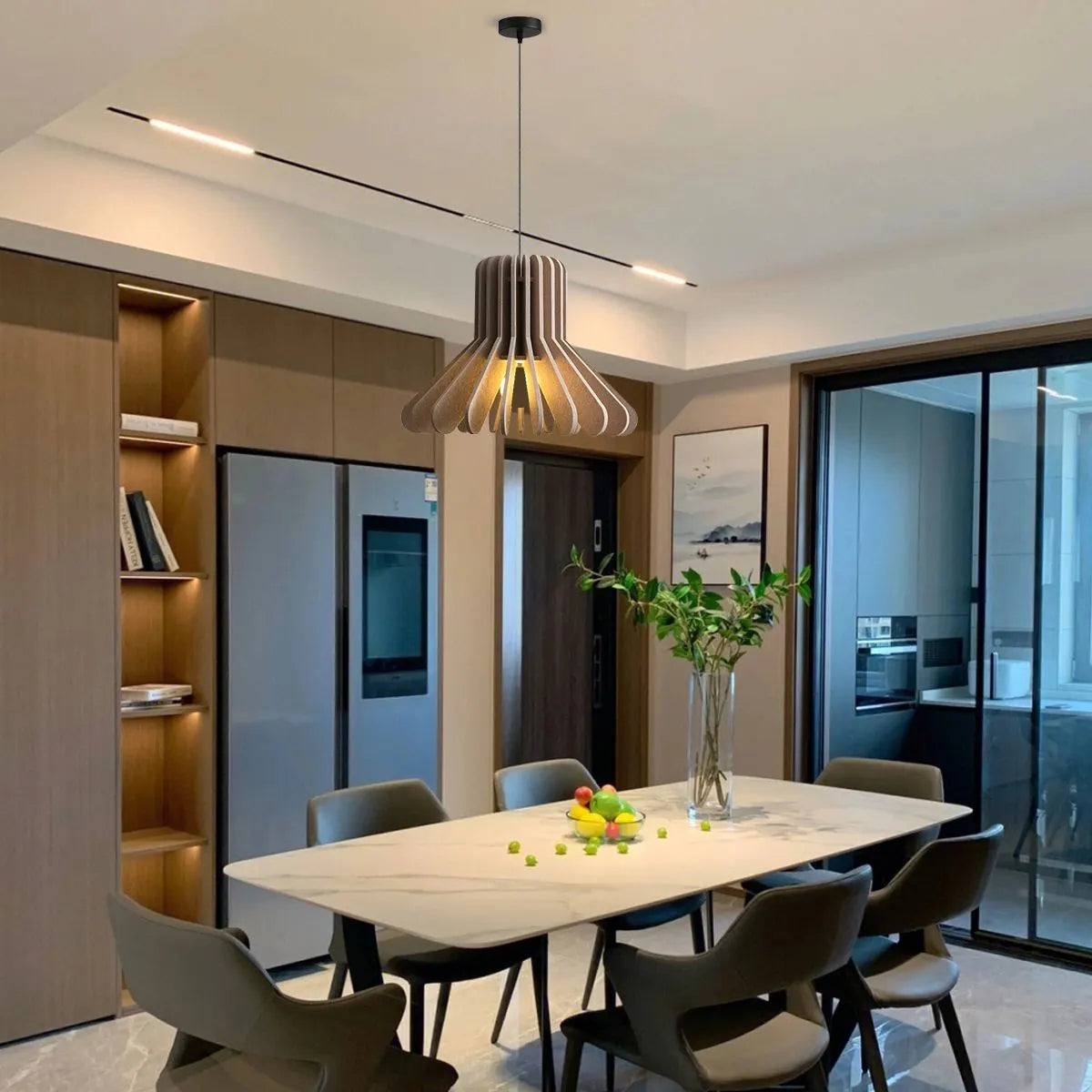 flairel Nordic Octopus Felt Acoustic Pendant Light