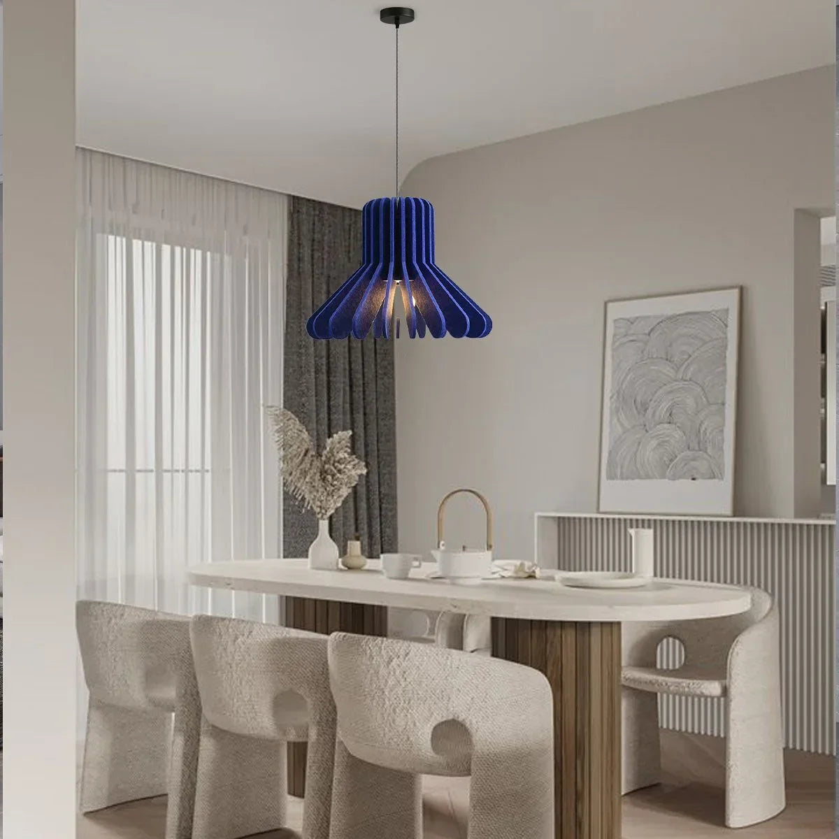 flairel Nordic Octopus Felt Acoustic Pendant Light