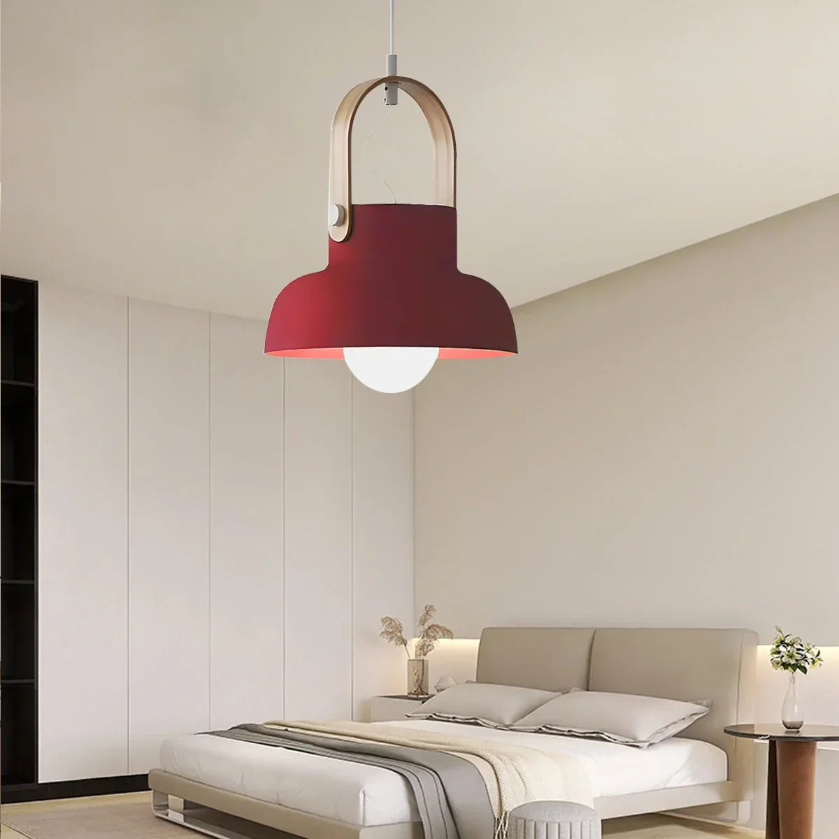flairel Nordic Macaron Pendant Light for Dining Room Kitchen