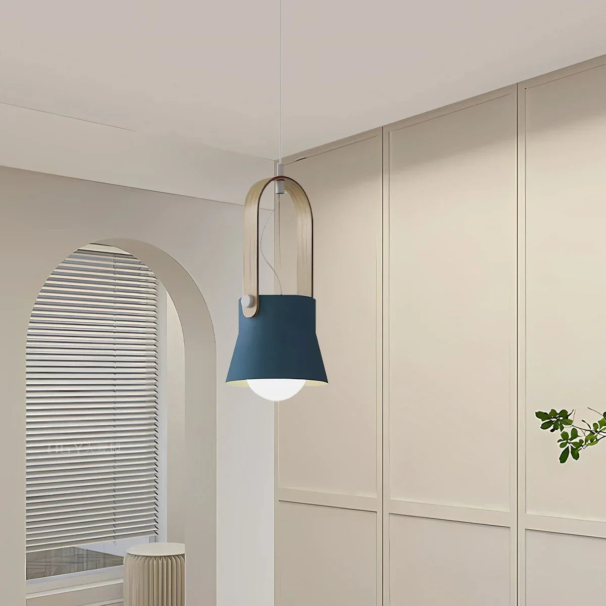 flairel Nordic Macaron Pendant Light for Dining Room Kitchen