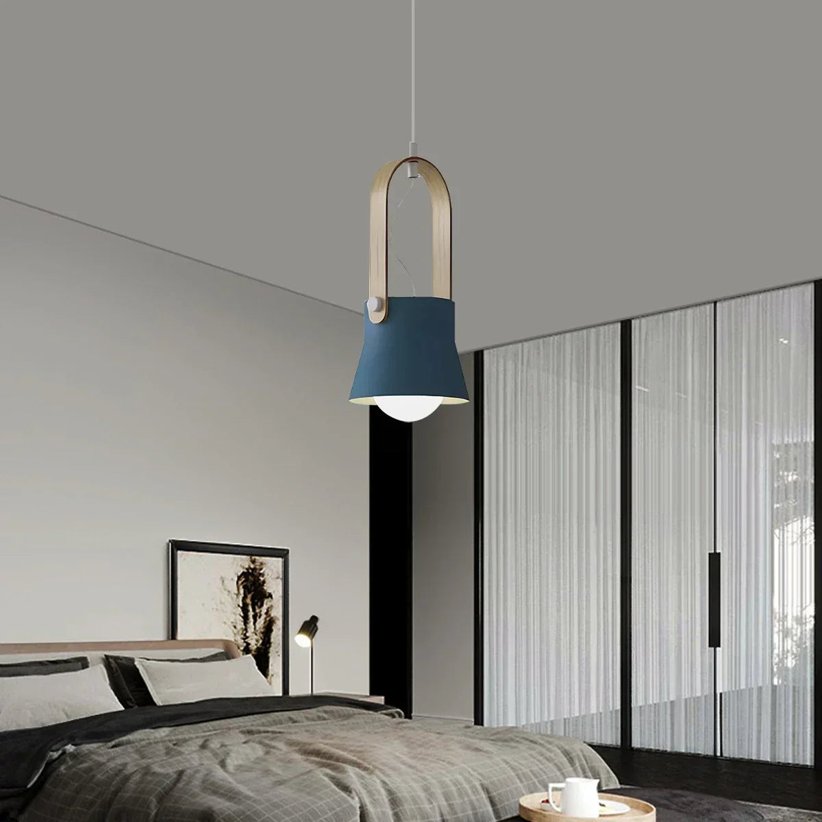 flairel Nordic Macaron Pendant Light for Dining Room Kitchen