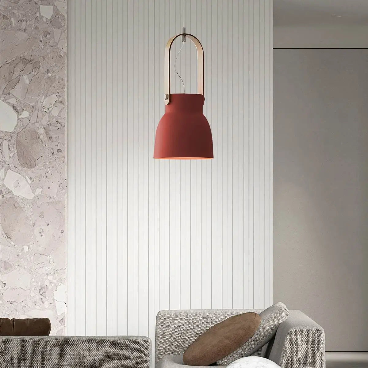 flairel Nordic Macaron Pendant Light for Dining Room Kitchen