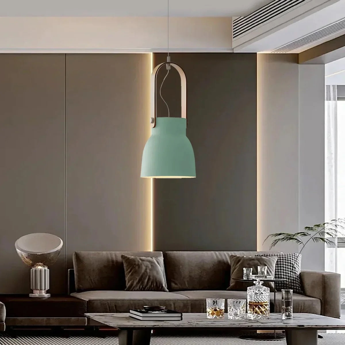 flairel Nordic Macaron Pendant Light for Dining Room Kitchen