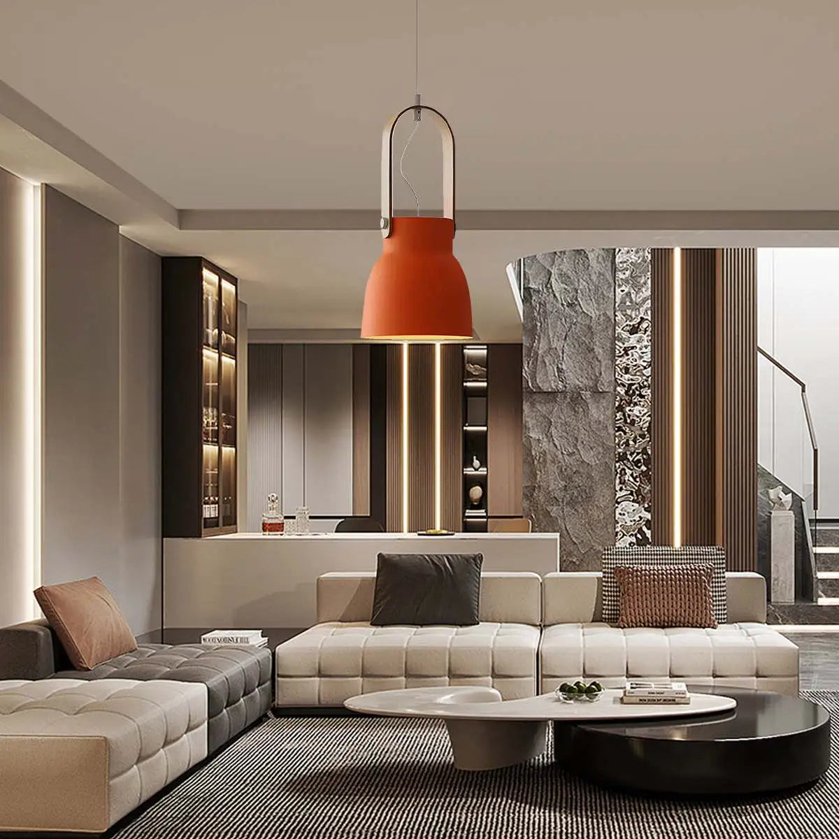 flairel Nordic Macaron Pendant Light for Dining Room Kitchen