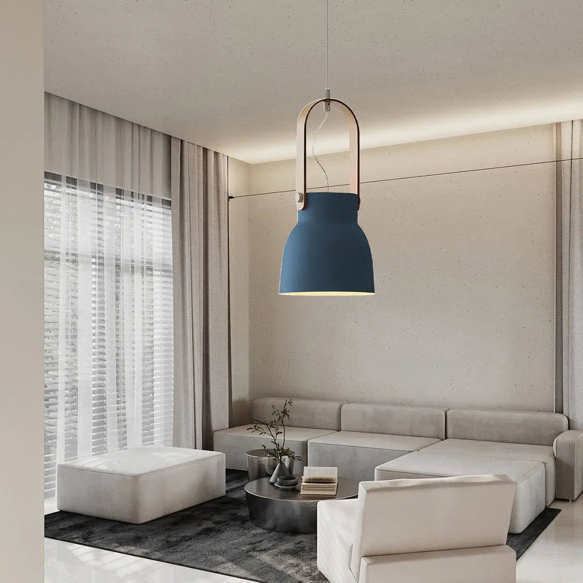 flairel Nordic Macaron Pendant Light for Dining Room Kitchen
