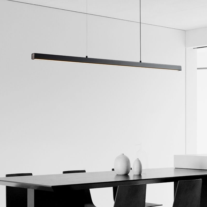 flairel Nordic LED Linear Pendant Light for Kitchen Island