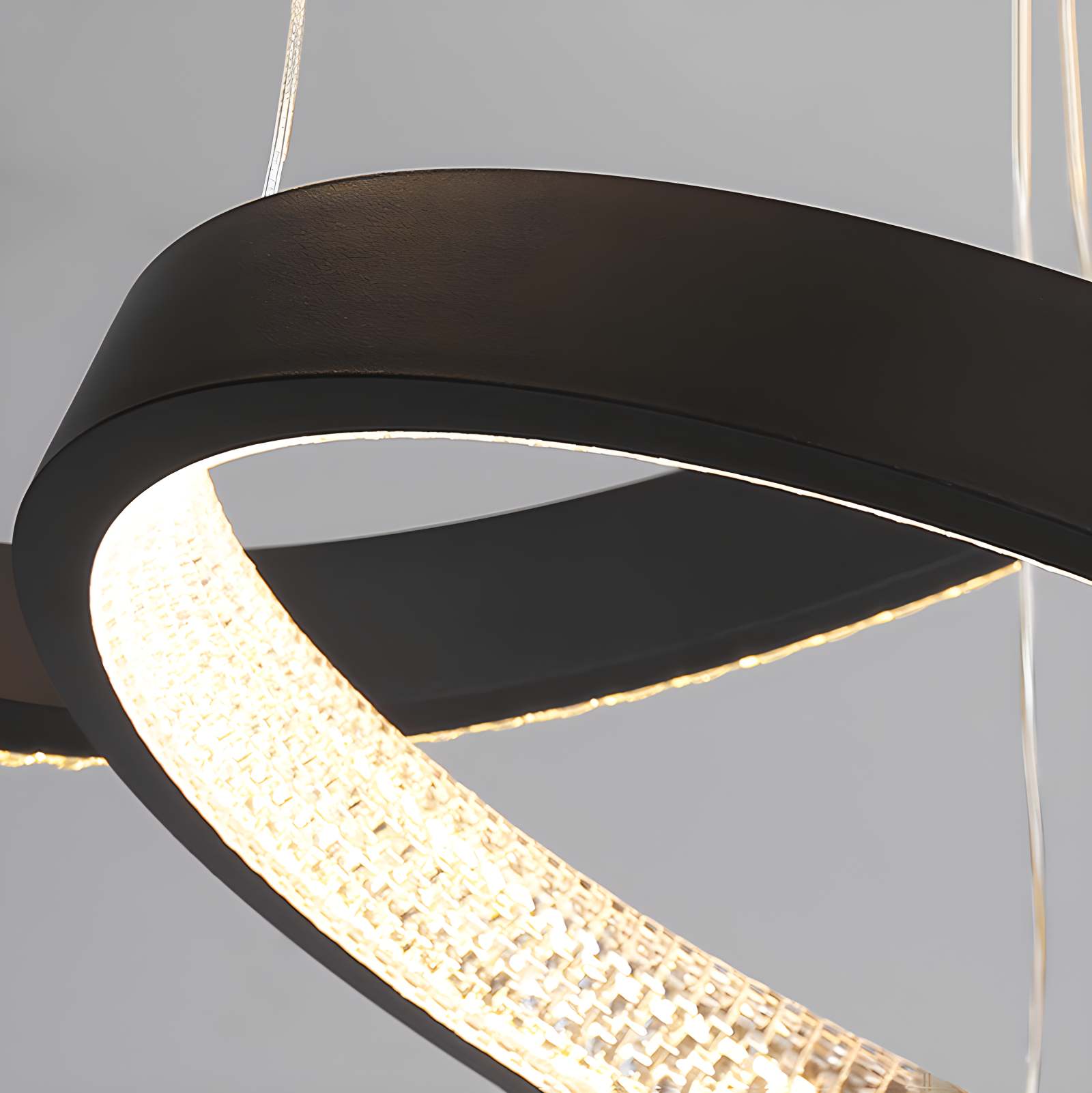 flairel Nordic Simple Ring Ceiling Chandelier