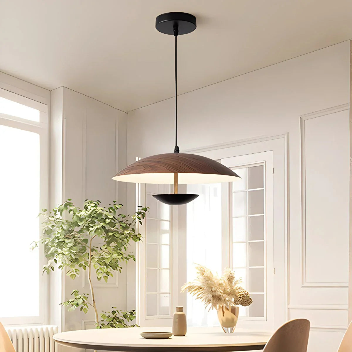 flairel UFO Wrought Iron Pendeant Light for Living Room