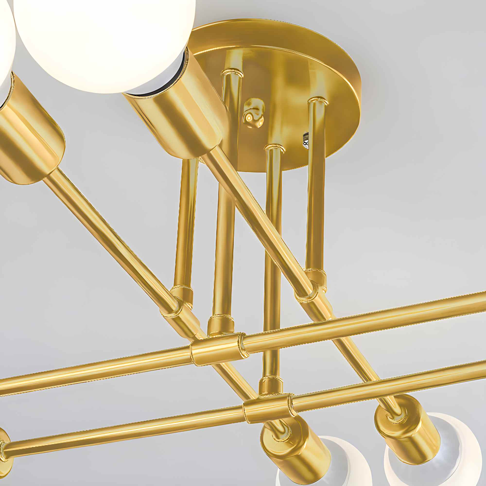 flairel Valentina Modern Chandelier Ceiling Light