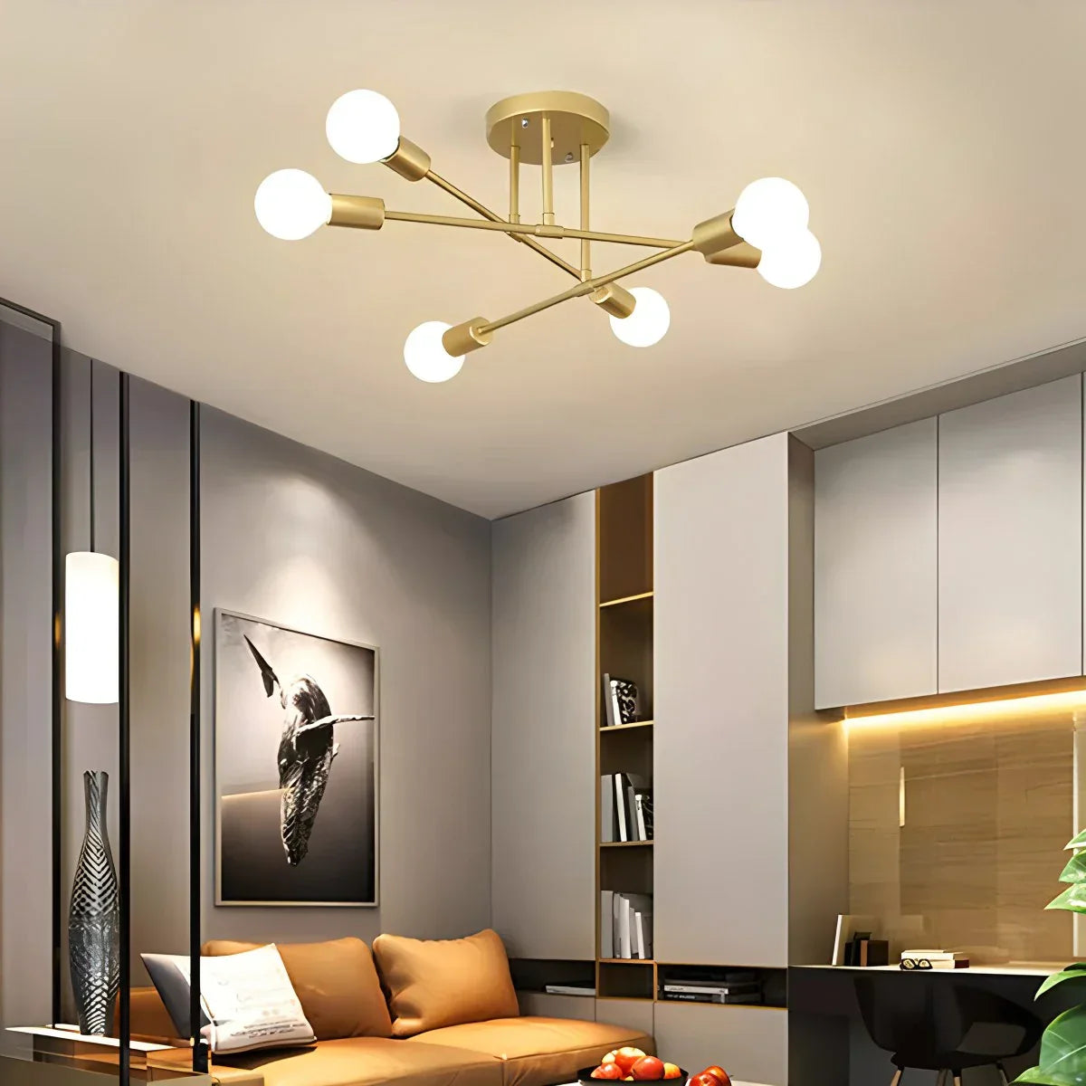 flairel Valentina Modern Chandelier Ceiling Light