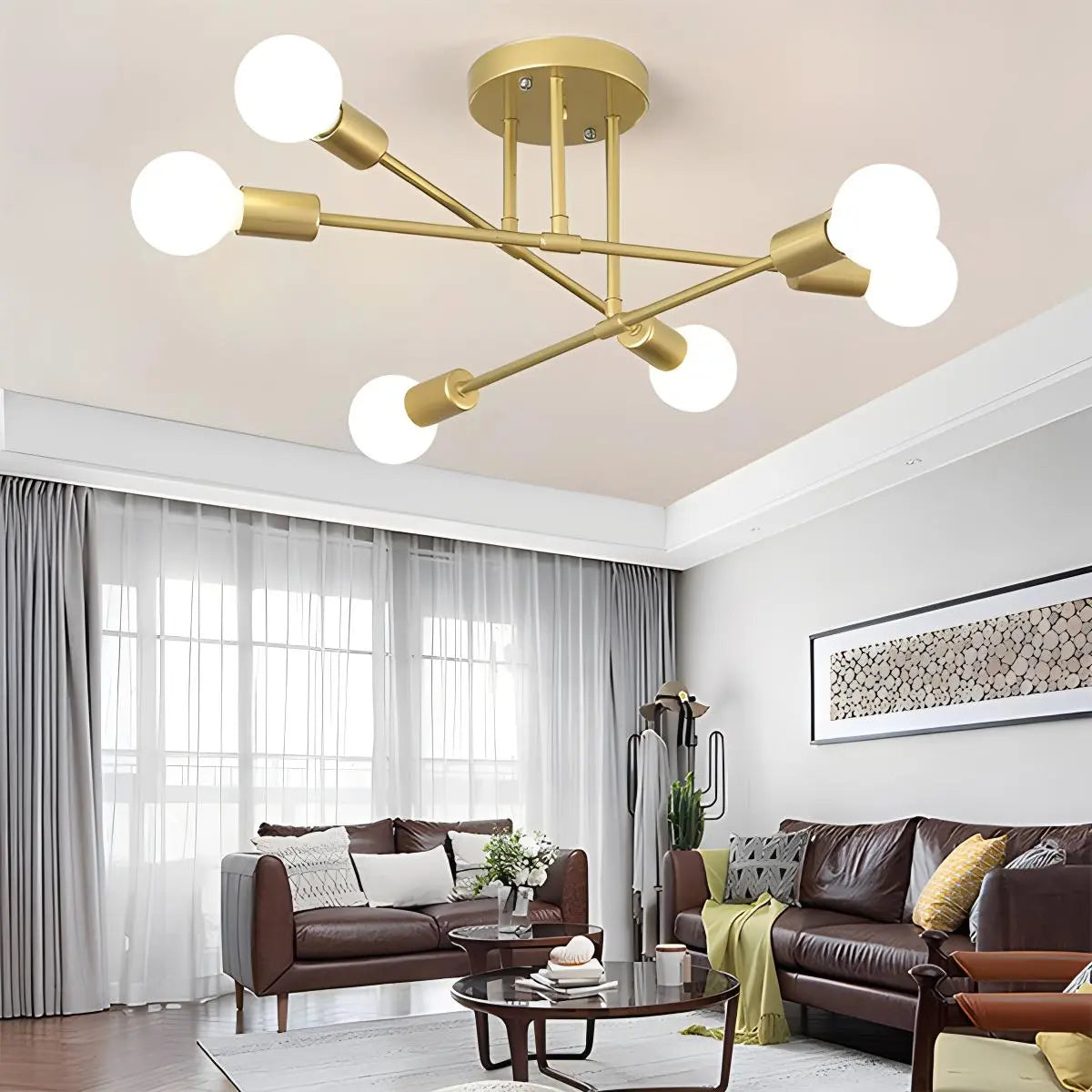 flairel Valentina Modern Chandelier Ceiling Light