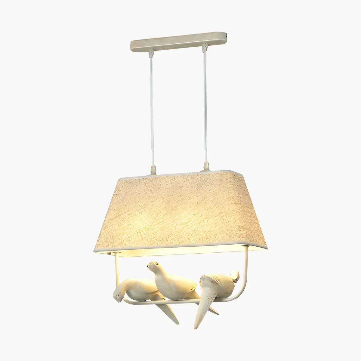 flairel Nordic Bird Pendant Light for Living Room Bedroom