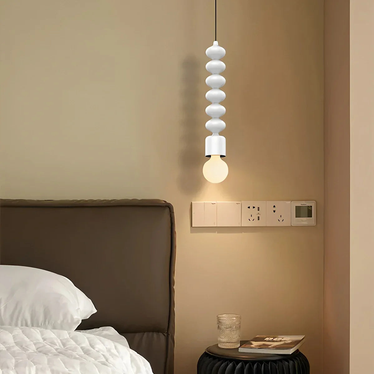 flairel Bauhaus Bead Bedside Pendant Light