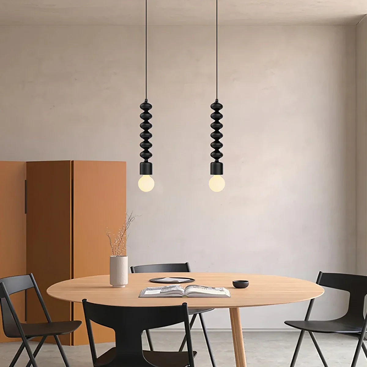 flairel Bauhaus Bead Bedside Pendant Light