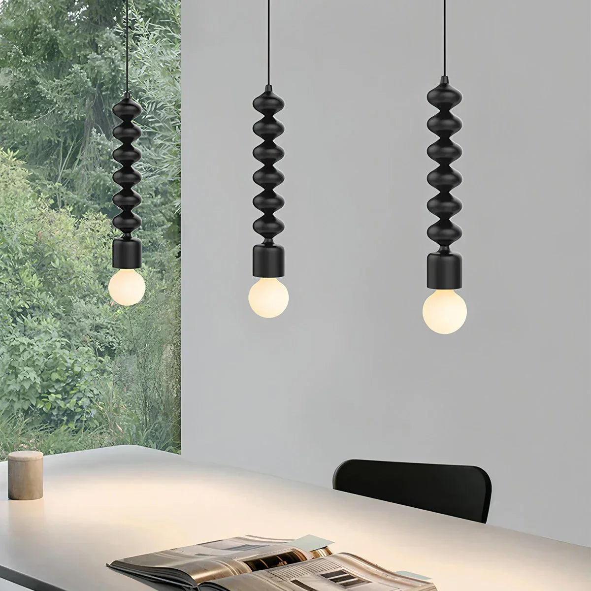 flairel Bauhaus Bead Bedside Pendant Light